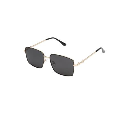 China Vintage Rectangular Shape Pilot Driving Activities Outdoor Rimless Polarized Sunglasses for sale