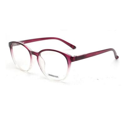 China Fashion Unisex Round White Glass PC Changing Frame Optical Progressive Red Glasses Reading Glasses Custom Blue Light Anti for sale