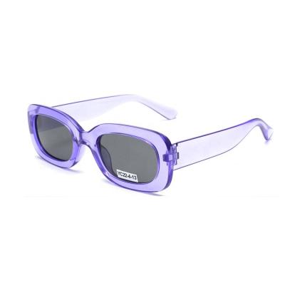 China 2022 Fashion Kids Rectangle Cat Eye UV400 Acetate Polarized Kids UV Protected Sunglasses for sale