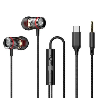 China Sustainable High Quality Wired Earphones Comfortable Earbuds HIFI Sound In Ear Headphones With Microphone for sale