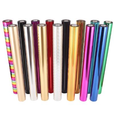 China China Manufacturer Hot Stamping Foil Gold Stamping Garment Paper Washable Fabric Hot Foil For Textile for sale