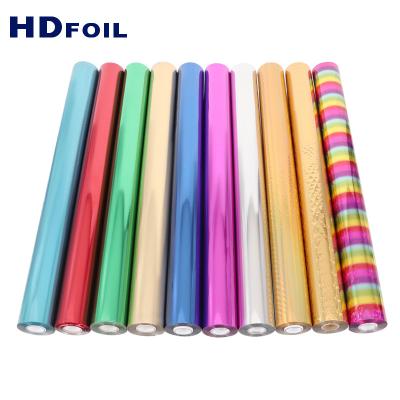 China Wholesale Hot Paper Foil Stamping Heat Transfer Foil For Holographic Paper Foil for sale