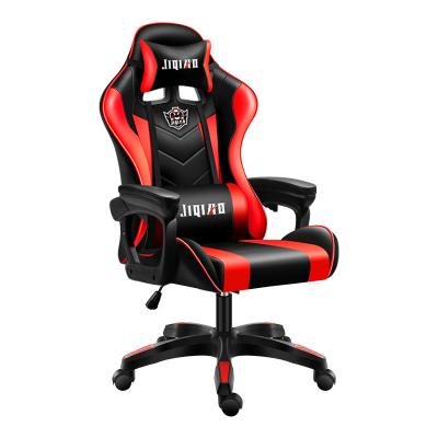 China Low Price Black And Red High Quality Office Gamer Gaming Revolving Chair For Computer PC Game for sale