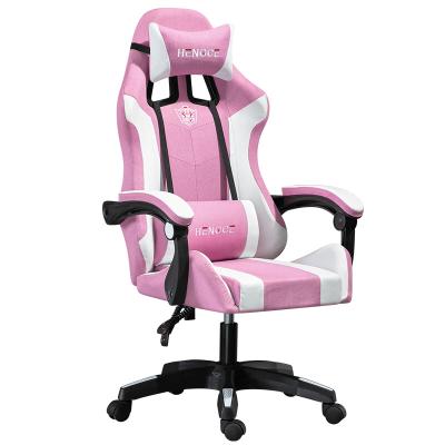 China Home Office Chair Swivel Ergonomic Computer Gaming Chair (Height) Comfortable Cover Adjustable for sale