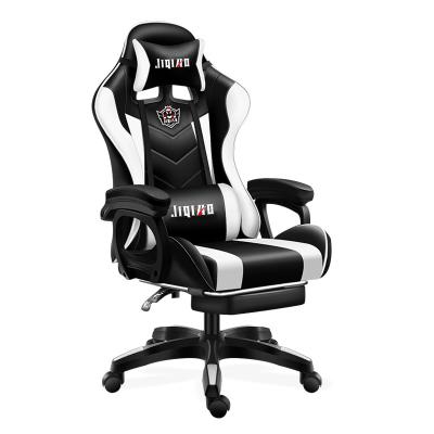 China (Size) Adjustable Ergonomic Chair Cadeira Silla Gamer Chair Sedia RGB LED PC Gaming Racing Gaming Chair for sale