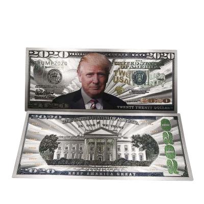 China 2020 Dollar Bill, America India Trump Money Foil Fake Laser Bottom Money With High Quality PET Material for sale