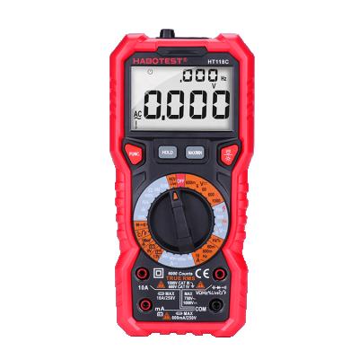 China Hot Sell 2020 New Products 188*88*58mm Digital Oscilloscope Multimeter HT118C for sale