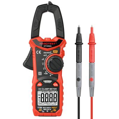 China HT206A 6000 Counts AC 600V AC 600A Digital Clamp Meter Multimeters HT206A for sale