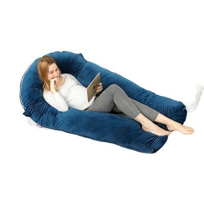 China Full Body U Shape Inflatable Side Sleepers Hot Selling Pregnancy Pillow Organic for sale