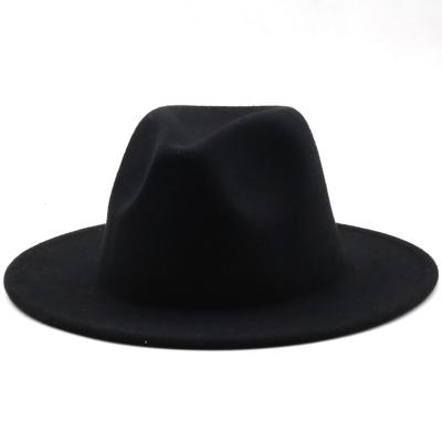 China Wholesale Solid Color Felted Hat Striped Hats 2022 Men's Women's And Children's In New 62 Large Brim Summer Unisex Designs for sale