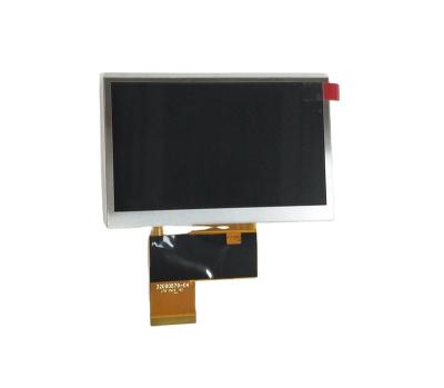 China 4.3 Inch Touch Screen 480x272 800x480 TN IPS Screen RGB TTL MIPI mcu spi interface 300cd/m2 4.3 for sale