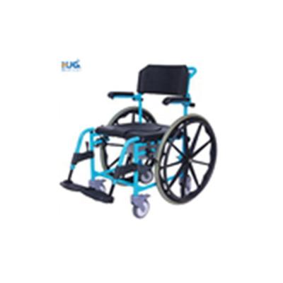 China Hot Sale Aluminum Commode And Shower Wheelchair Price HJG-CA002 for sale