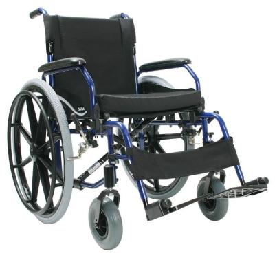 China Healthcare Aluminum Foldable Wheelchair for sale