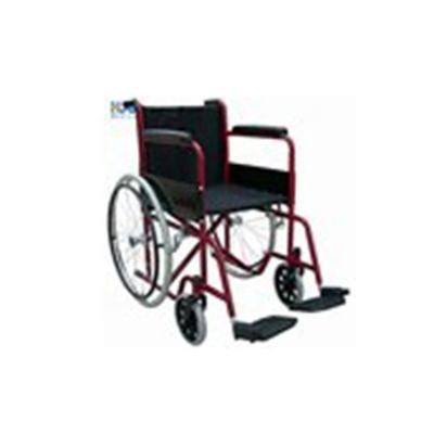 China The Cheapest Folding Basic Wheelchair HJG-SW0013 Automatic Lightweight Steel Wheelchair Cheaper for sale