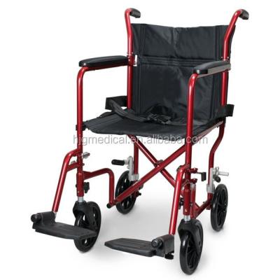 China Healthcare Transport Aluminum Wheelchair, Travel Wheelchair for sale