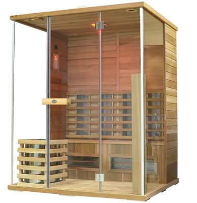 China Full Spectrum Far Infrared Sauna Cabin for sale