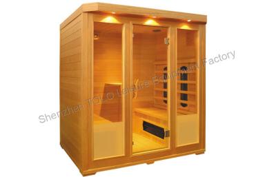 China Dry Sauna Far Infrared Sauna Cabin , Cedar And Full Spectrum For 1 Person / 2 Person for sale