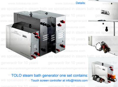 China 7kw 380V residential Steam Bath Generator , Home steam electric generators for sale