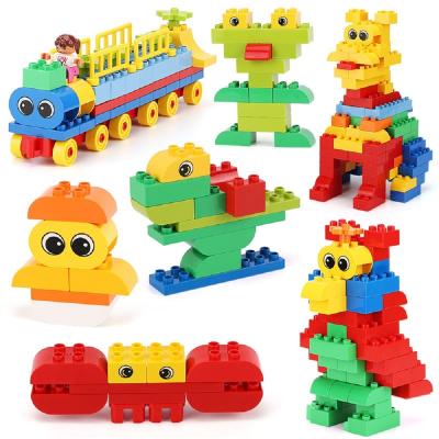 China Construction Toy 560PCS Creative DIY Building Blocks Large Particle Bricks Assembly  Model  Compatible Educational Toys For for sale