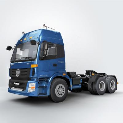 China Factory price 45 tons of truck head tractor 6X4 horsepower manual transmission LHD 375 for sale 7000*2495*2960mm for sale