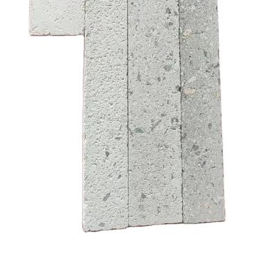 China Corner Brick Wall Decoration Strip Terrazzo Artificial Marble For Exterior Wall Decoration for sale