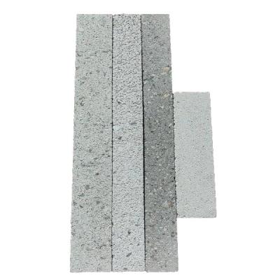 China Corner Brick Wall Pattern Tile Mosaic Floor Outdoor Real White Slab Artificial Marble Wall Decoration for sale