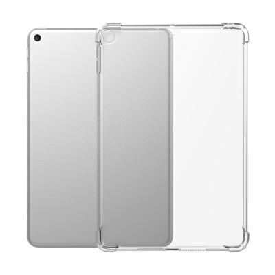 China Transparent Anti-fall Silicone For iPad Clear Case Soft Shockproof iPad Cover for sale