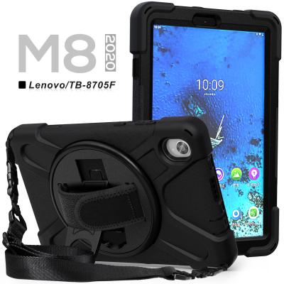 China Silicon Armored Shockproof Cover For TB-8705F Lenovo 2020 Tab M8 Case Lenovo M8 2nd Gen Case for sale