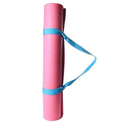 China Nylon Nylon Yoga Mat Bag Belt Mat Shoulder Sling Carry Strap Yoga Mat Holder Strap Adjustable Yoga Rope for sale