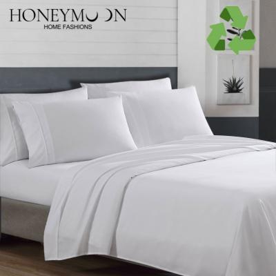 China Brand New Sustainable King Size Bed Sheet Set High Quality Bed Sheet King Bed Sheet Set With CE Certificate for sale