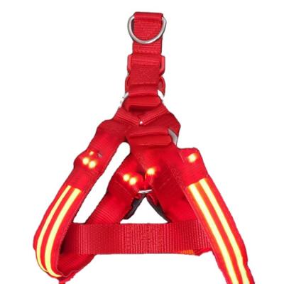 China Reflective Hot Sale LED Pet Chest Strap Dog Chest for sale