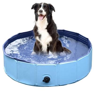 China Durable Durable Non-slip Foldable Basin Children's Bathing Swimming Pool PVC Dog Swimming Pool Dog Pool for sale