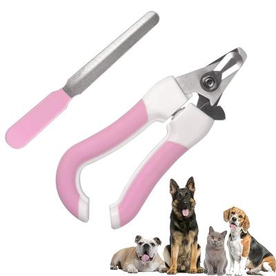 China Wholesale Viable Stainless Steel Dog Cat Toe Nail Grinding Pet Nail Trimmer for sale