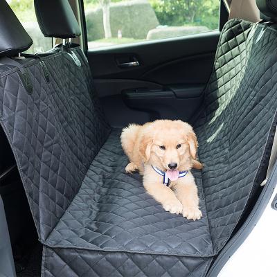 China High Quality Viable Scratch Proof 600D Oxford FabricWaterproof Non-slip Pet Car Hammock Seat Cover Dog Car Seat Cover for sale