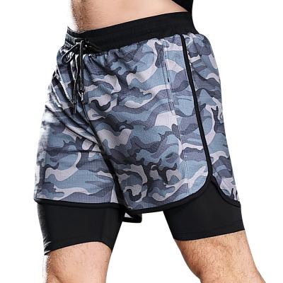 China 2021 Summer Anti-Wrinkle Shorts Men Quick Dry Gym Sport Shorts Fitness Moisture Wicking Men's Yoga Pants for sale