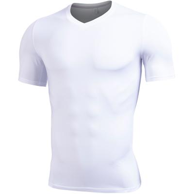 China Breathable Customized Athletic Running Sports Wear Gym Blank Simple Mens Ftitness T Shirts for sale