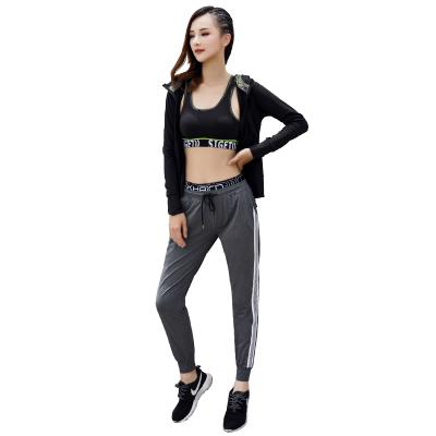 China Breathable Wholesale Yoga Bra Sports Bra Top Three Piece Suit Yoga Wear Top Comfortable Quick Dry Set for sale