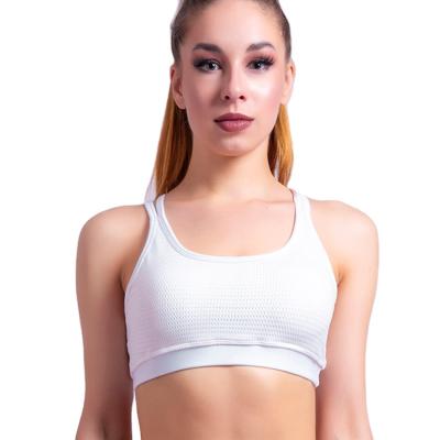 China New Polyester Sports Women's Yoga Top Bra Quick Dry Breathable Soft Breathable Yoga Bra for sale