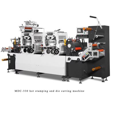 China MDC-330 Flatbed Hot Stamping And Die Cutting Machine for sale