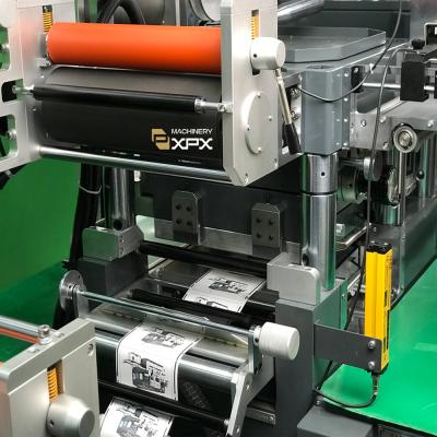 China Adhesive Label Printing Sticker And Label Cutting Machine for sale