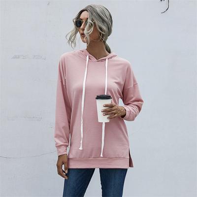 China Anti-pilling Dropship plus size Plain Hoodies Cheap For Women's Hoodies Pullover for sale