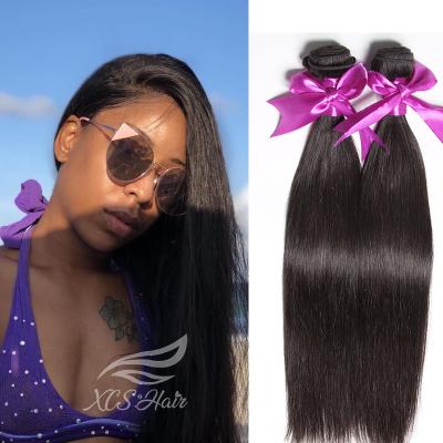 China Silky Straight Wave New Arrival XCS Indian Hair Bundles Products Wholesale Unprocessed Virgin Indian Hair for sale