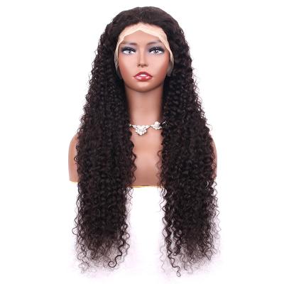 China 100% Body Wave 250% High Density Water Wave Human Hair Lace Front Wigs 13x4 For Black Women for sale