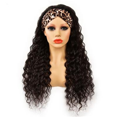 China Body Wave Can Do Mona Headband Wig Loose Curly Custom Wig Deep Hair for sale