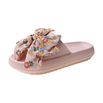 China Anti-odor Shangzhou OEM Mulheres Chinelos 2021 New Thick Soled Beach Anti-skid Ladies Slippers Lovely for sale