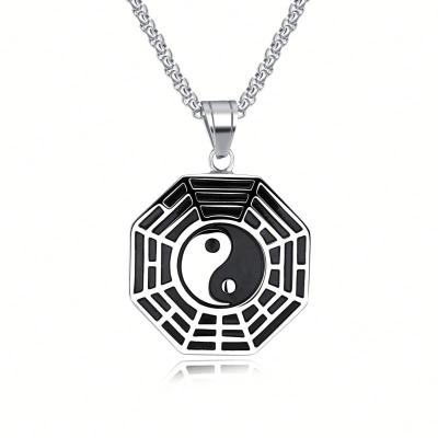 China Good Quality Stainless Steel Religious Ying Yang Chi Pendant Price for sale