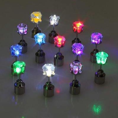 China Fashion Party Decorations LED Earring Christmas Flashing Luminous Earrings for sale