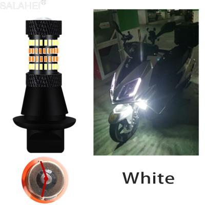 China 1Pcs Non-Polarity LED DRL Motorcycle Daytime Running Light Turn Signal Lamp For Suzuki UU/UY125 Xindiro 125 Xuying Split Line Modified Lights for sale