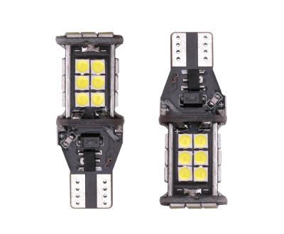 China Non-Polarity Car Led T15 3030 24smd 12v 8w Car Bulb W16w Led Bright Reversing Lights Wholesale T15 Canbus 0.25a 6000k for sale