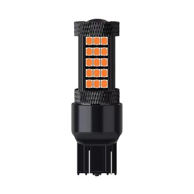 China Non-polarity T20 LED P21/5W BAY15D 1157 1156 ba15s 7443 5630 33SMD car brake bulb red glow led tail stop light 12v for sale